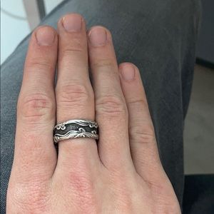 David Yurman Men’s Wave band